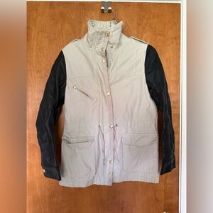 H&M Beige and Black Utility Jacket